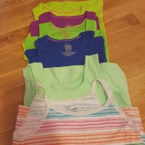 Set of 6 tank tops